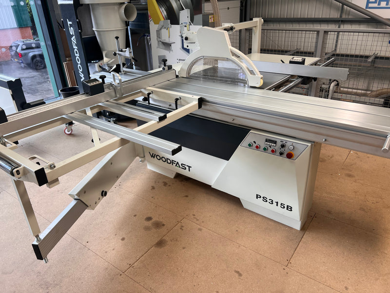 Woodfast PS315B DIGITAL 2.6m Sliding Table Panel Saw 240V 315mm (12") 3HP