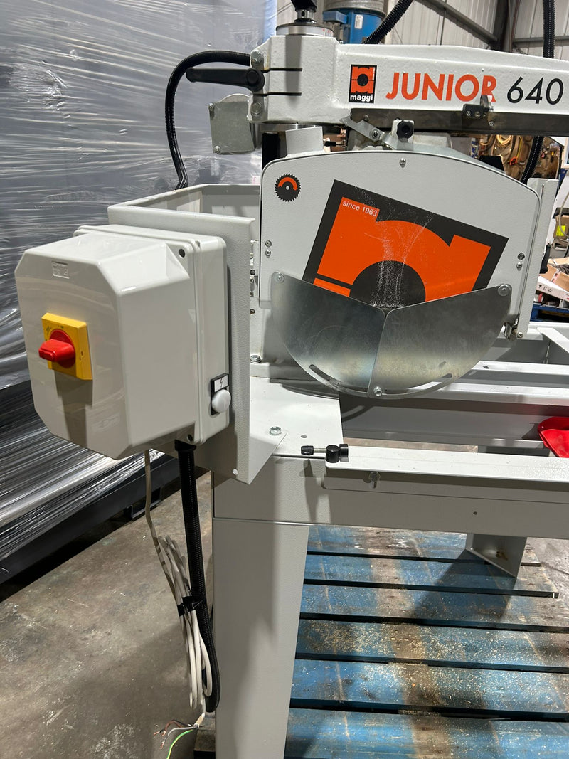 Used Maggi Junior 640 Cross Cut Saw