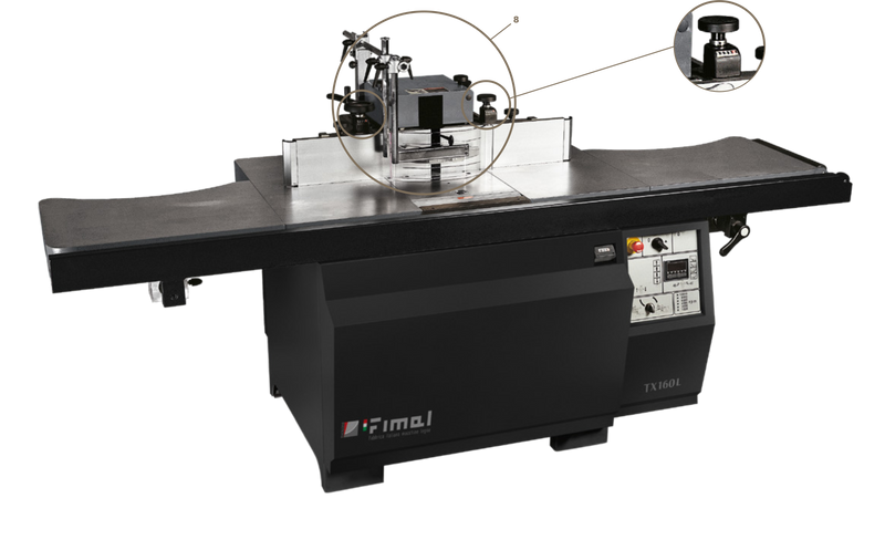 PREMIUM Fimal T160 Fixed and TX160 Tilting Spindle Moulder