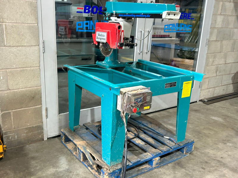 Used Wadkin BRA 14" Cross Cut Saw