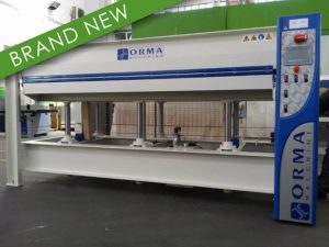 Machine of the Month: Orma NPC 3000/s 70 Ton Hot Veneer Press