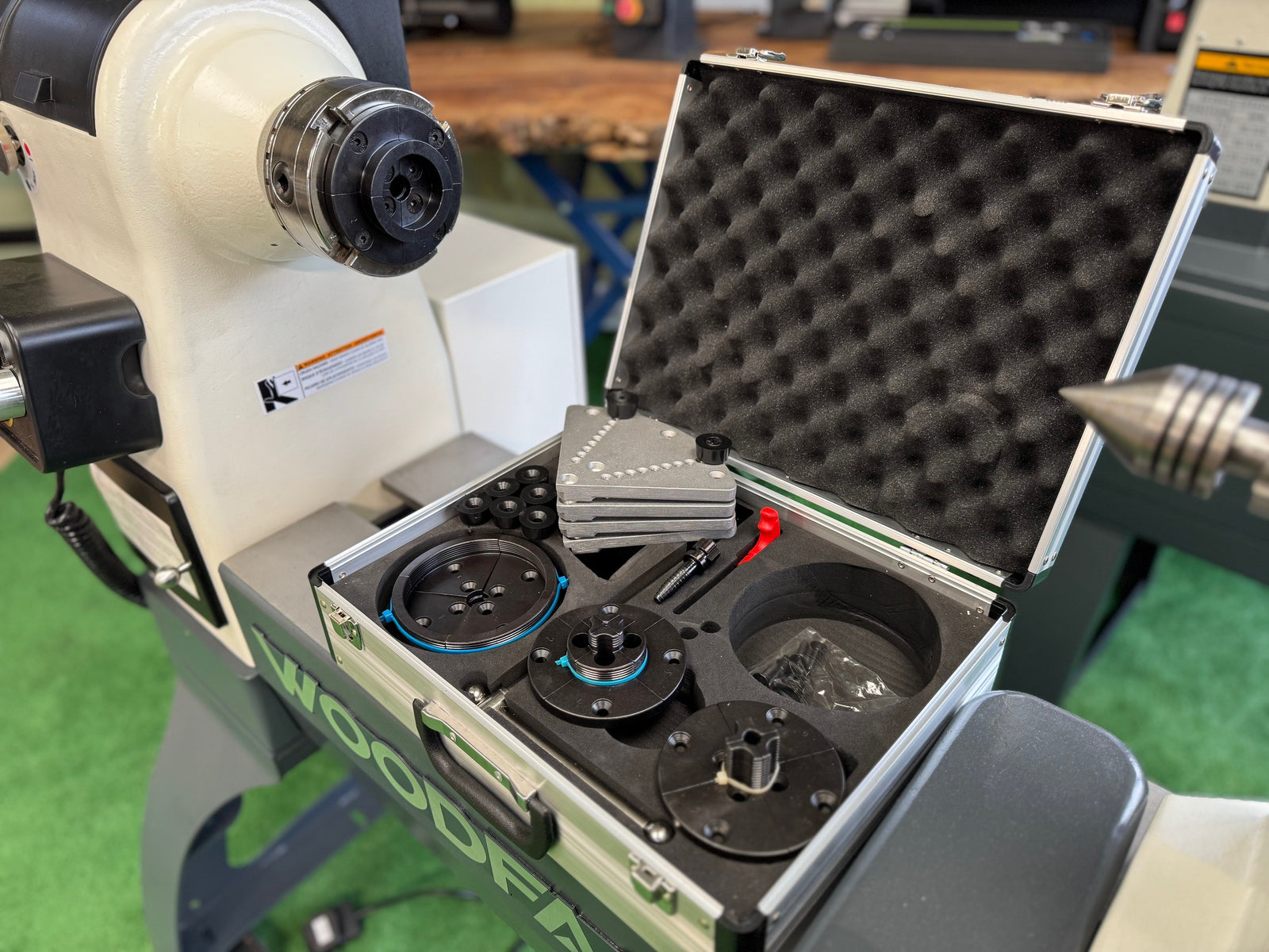 OLTRE WOODFAST Wood Lathe Chuck Set 115mm (4 1/2")