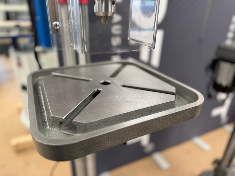 Woodfast DP43016F-VS 430mm (17") Floor Drill Press Electronic Variable Speed 16mm Key Chuck 240V  *New Arrival*