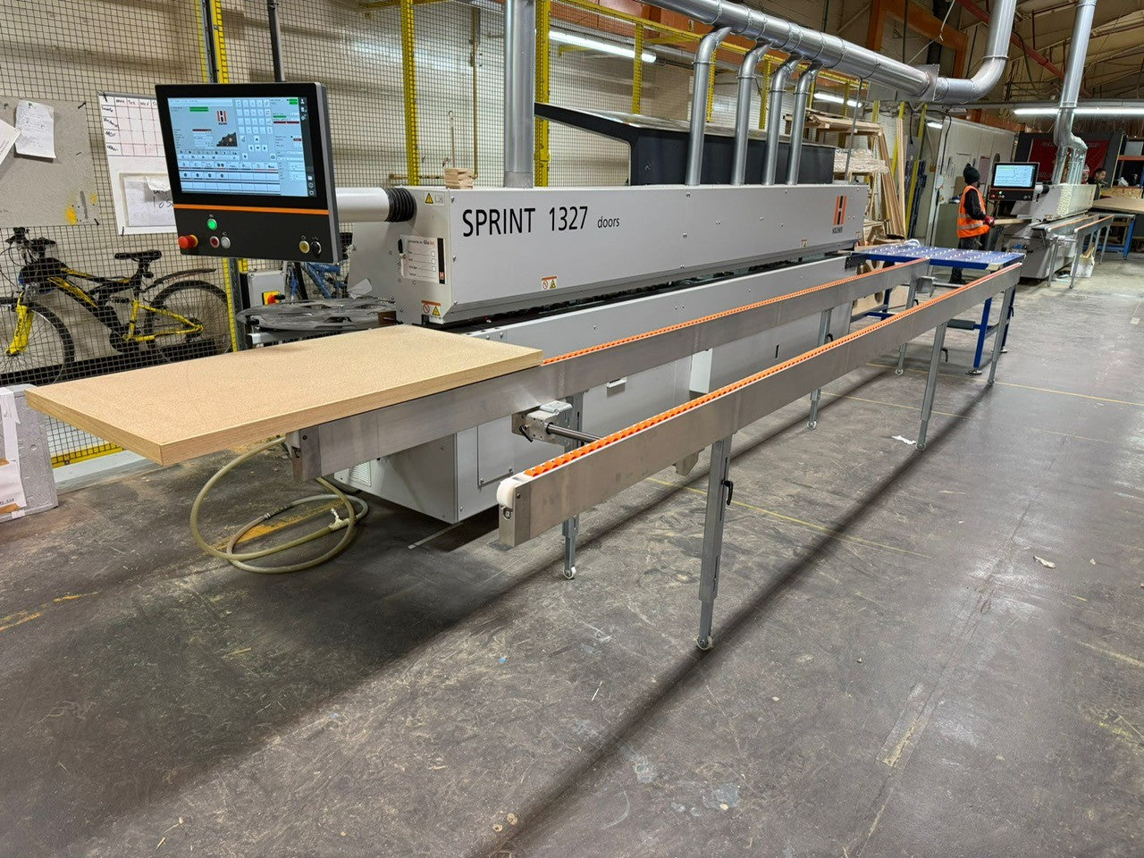 Holzher DOOR PUR Edgebander for fire doors