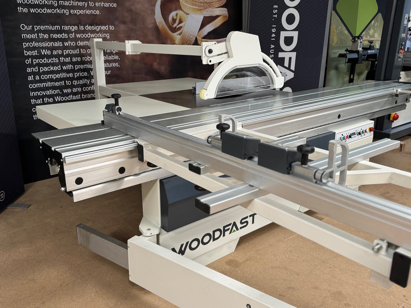 Woodfast PS400B Heavy duty 400mm 7.5HP 3.2m Sliding Table panel saw