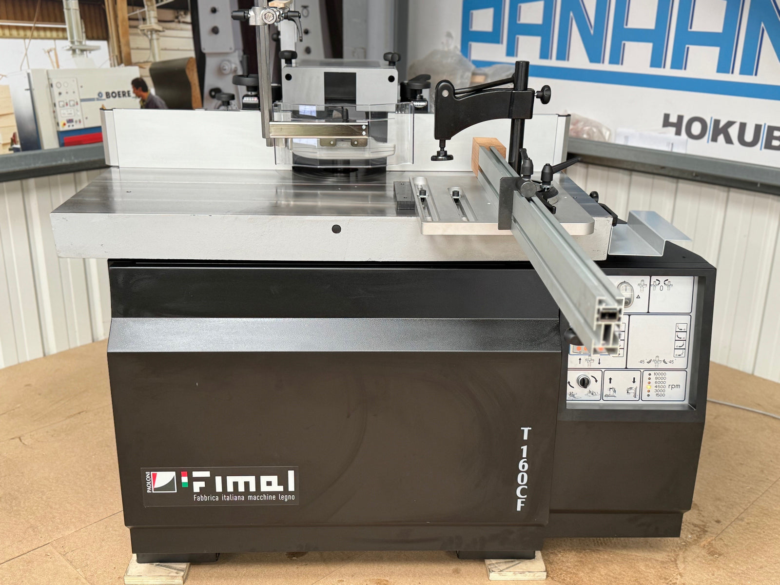 Fimal T160 spindle moulder with tenon