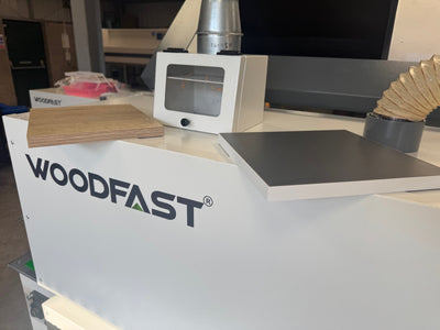 Woodfast EB564 PLUS  Edgebander with Pre-Milling, Corner Rounding & spraying