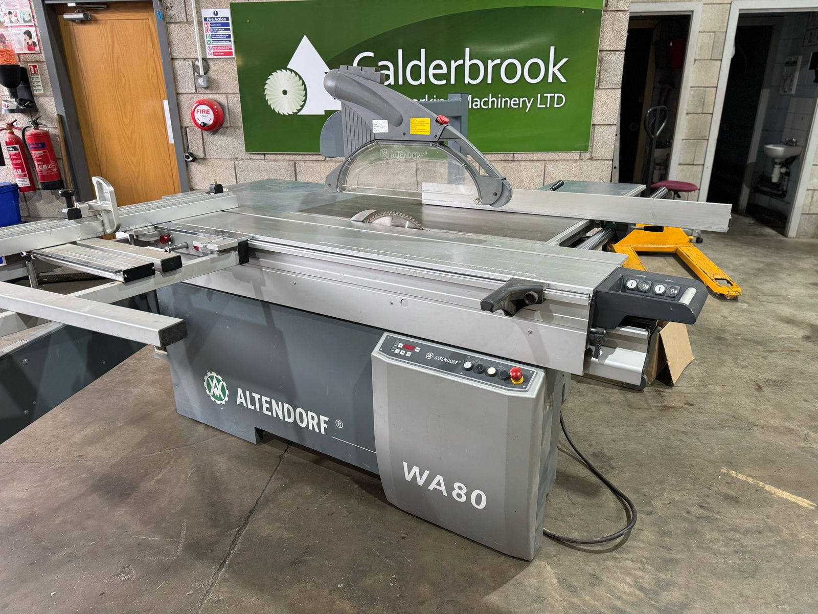 Used Altendorf WA80 panel saw