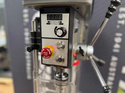 Woodfast DP43016F-VS 430mm (17") Floor Drill Press Electronic Variable Speed 16mm Key Chuck 240V  *New Arrival*