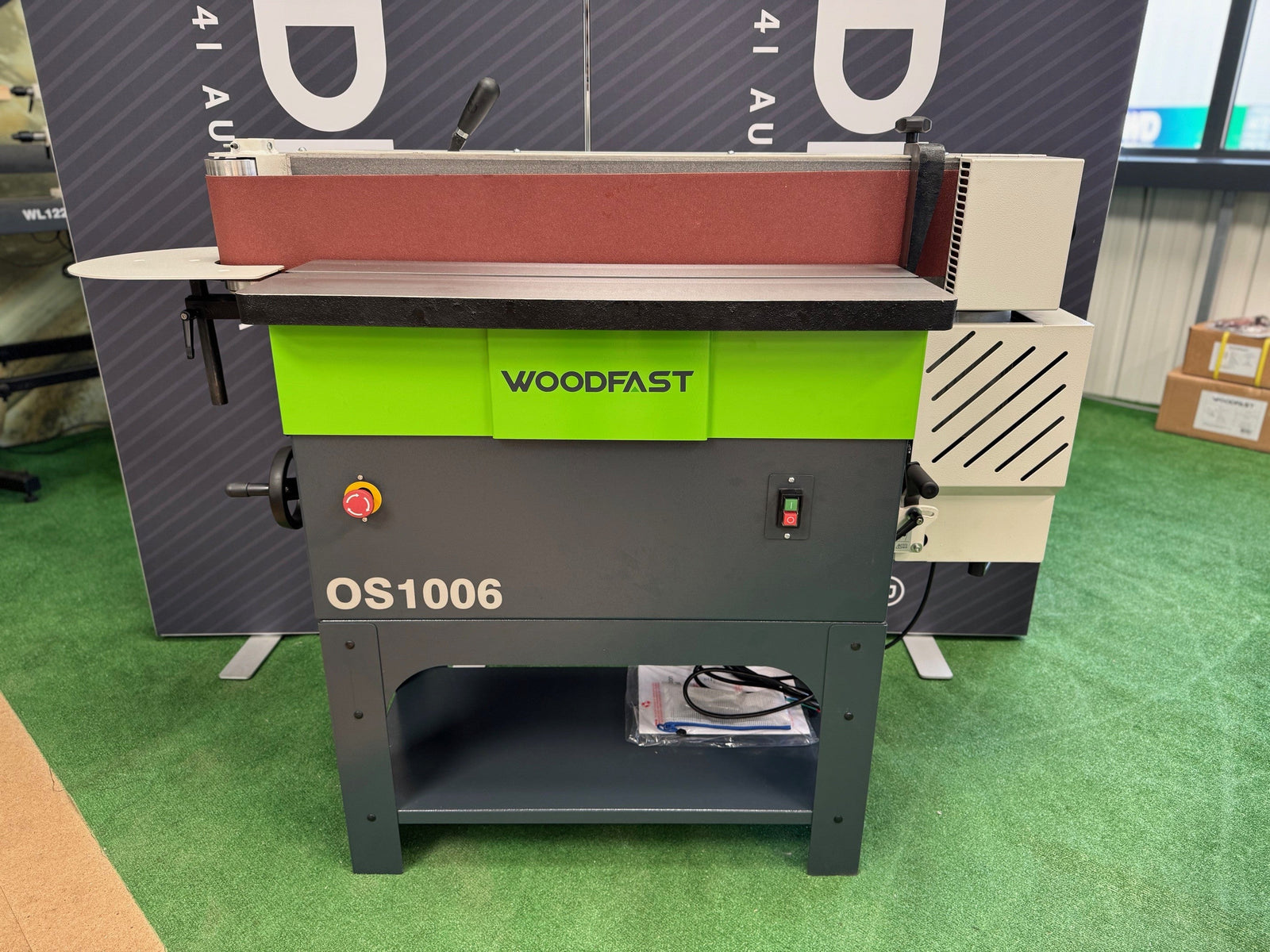 Woodfast Edge Linisher Sander 240V WF-OS1006 *New Arrival*