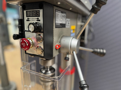 Woodfast DP43016F-VS 430mm (17") Floor Drill Press Electronic Variable Speed 16mm Key Chuck 240V  *New Arrival*