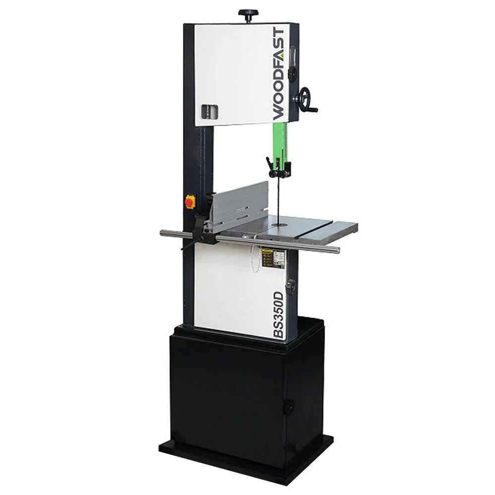 Woodfast 350mm (14") Bandsaw with Storage Cabinet Base 2HP 240V BS350D