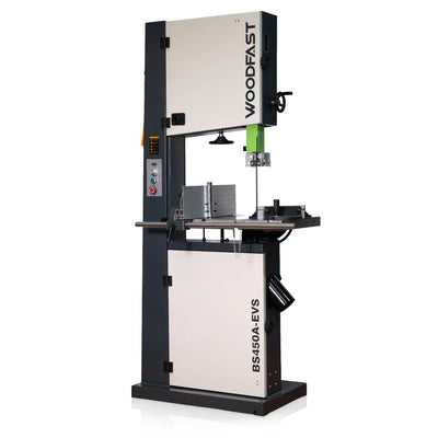 Woodfast 450mm (18") Deluxe Wood / Metal Bandsaw with Electronic Variable Speed 2.5HP 240V BS450A-EVS