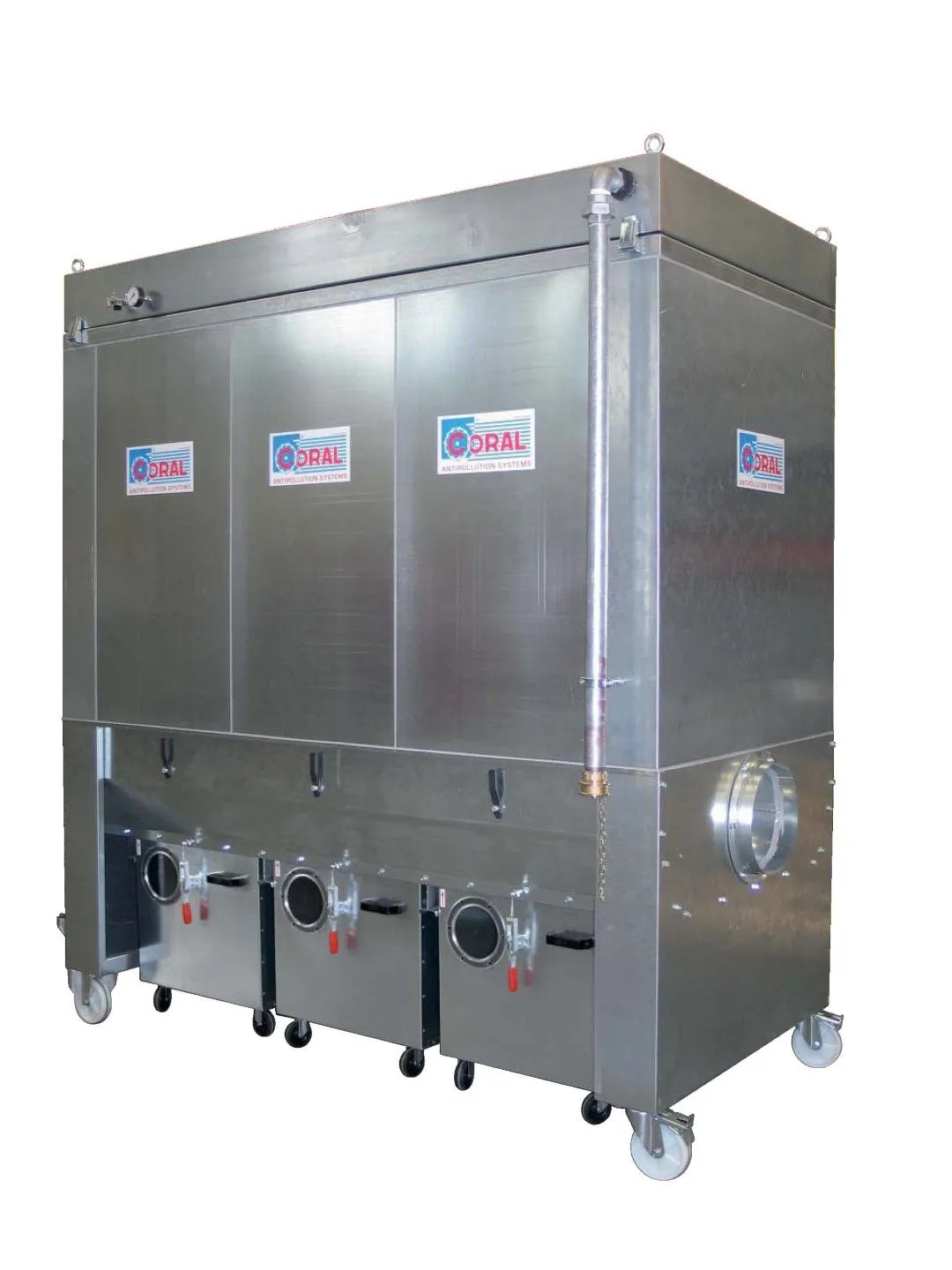 Machine Corial Coral Euro Filter Enclosed Extraction Unit, for fine dust and wide bel ...
