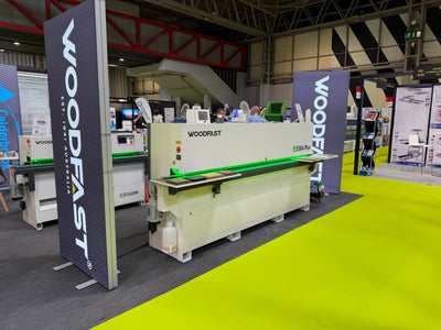 Woodfast EB564 PLUS  Edgebander with Pre-Milling, Corner Rounding & spraying