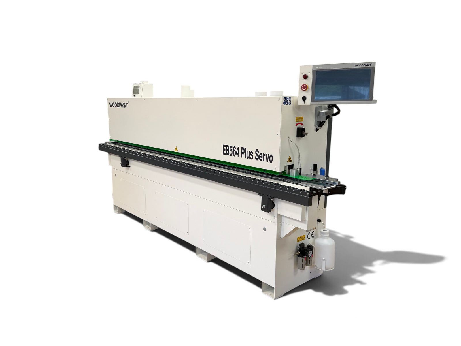 Woodfast EB564 PLUS  Edgebander with Pre-Milling, Corner Rounding & spraying