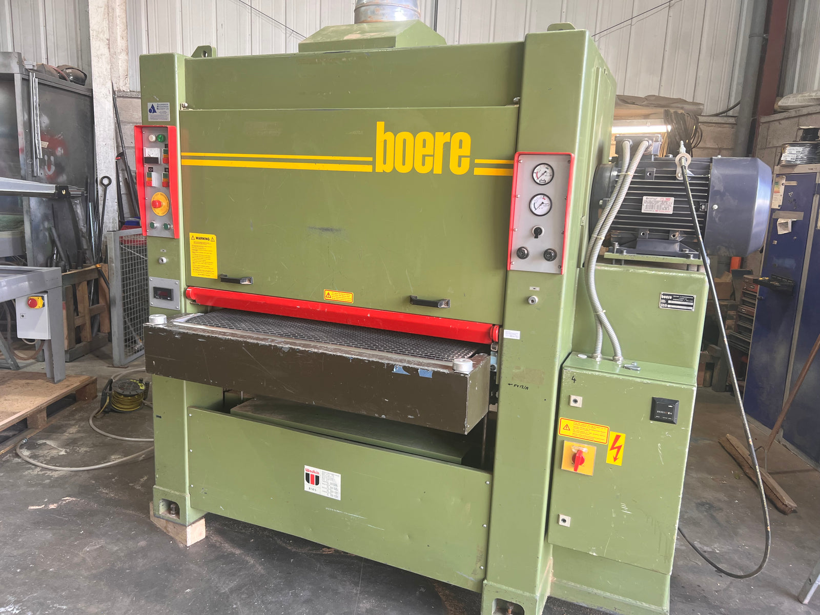Used Boere Elite TC1100 Wide Belt Sander