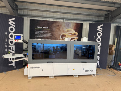 Woodfast G564 PLUS  Edgebander with Pre-Milling, Corner Rounding & spraying