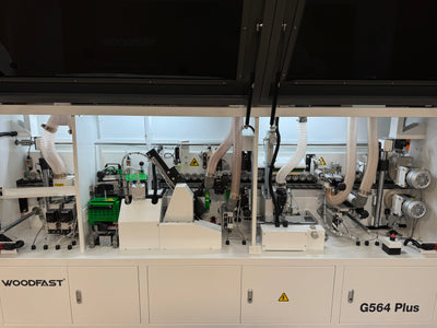 Woodfast G564 PLUS  Edgebander with Pre-Milling, Corner Rounding & spraying