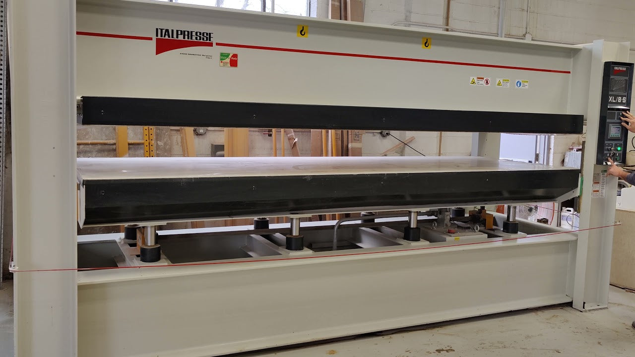 Italpress XL8 veneer press