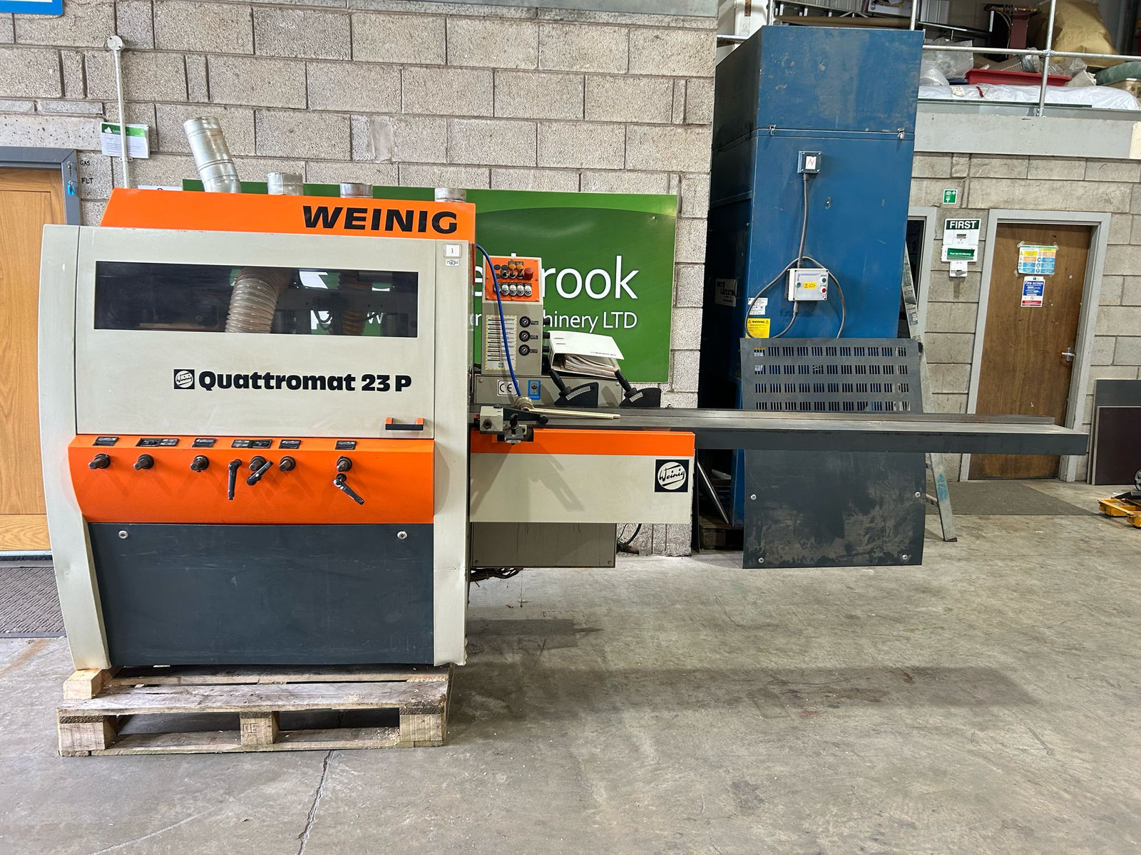 Weinig Q23P 4 sided Planer