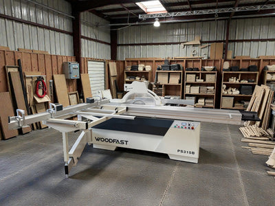 Woodfast PS315B DIGITAL 3.2m Sliding Table Panel Saw 400V 315mm (12") 5.5HP