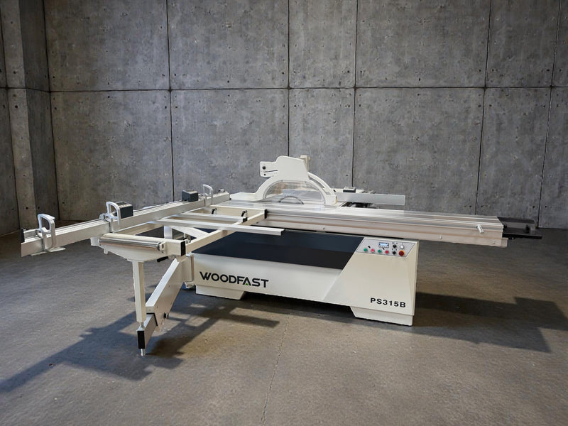 Woodfast PS315B DIGITAL 3.2m Sliding Table Panel Saw 400V 315mm (12") 5.5HP