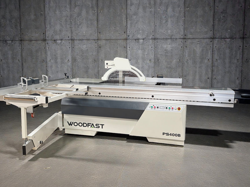 Woodfast PS400B Heavy duty 3.2m Sliding Table panel saw 400mm 7.5HP