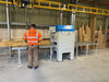 Veba 1030mm & 800mm Constant Pass-line Thickness Planer for Plastic and large section timber