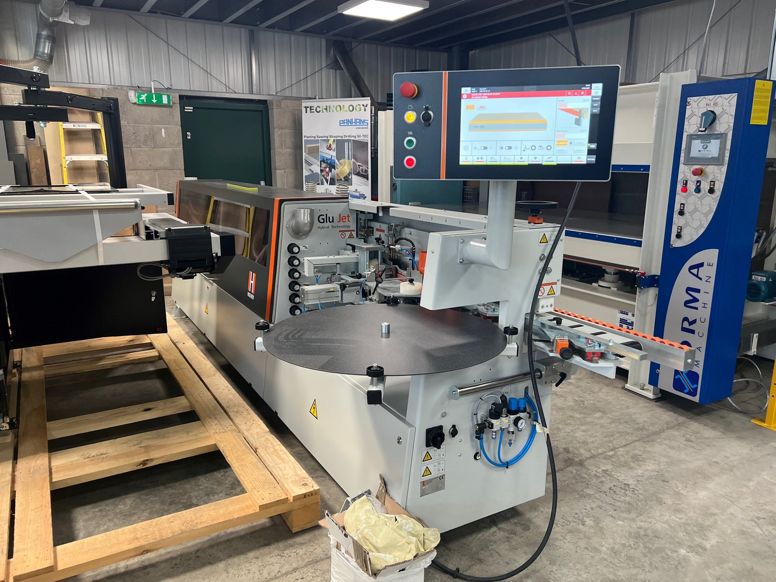 2021 Holzher Streamer Edgebander