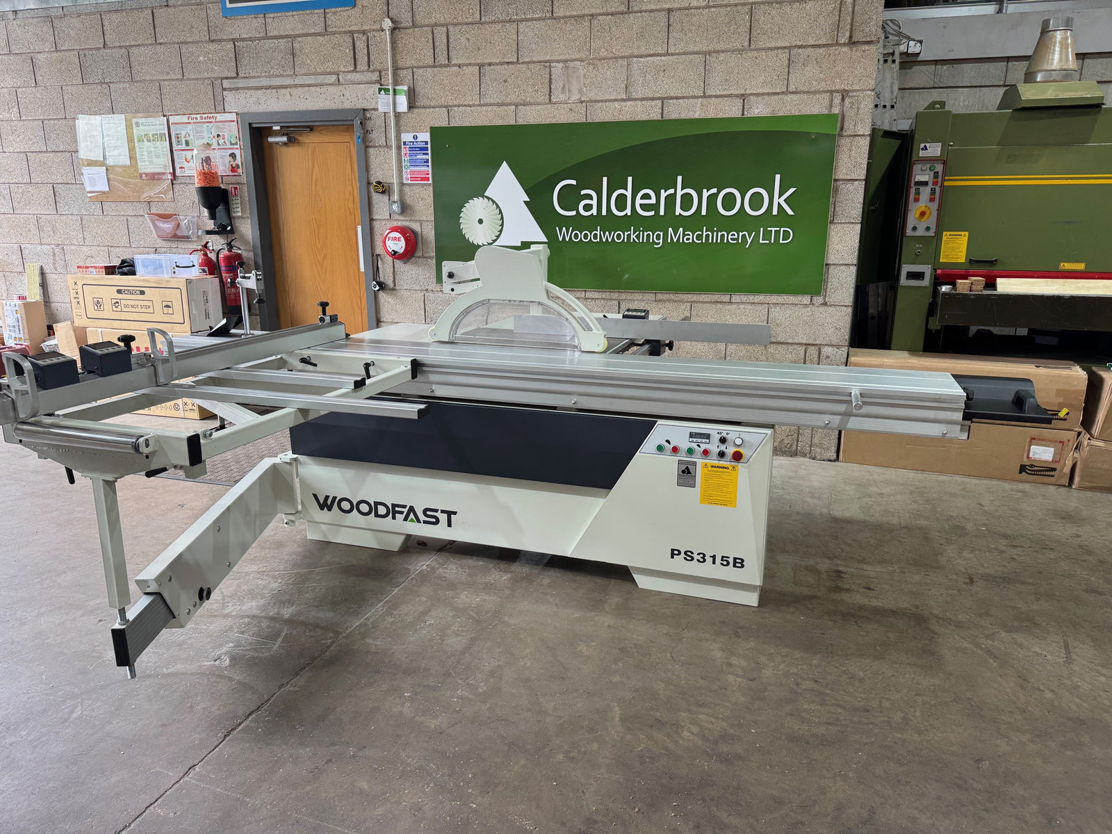 Used Woodfast PS315B Panelsaw 3.2m 415V