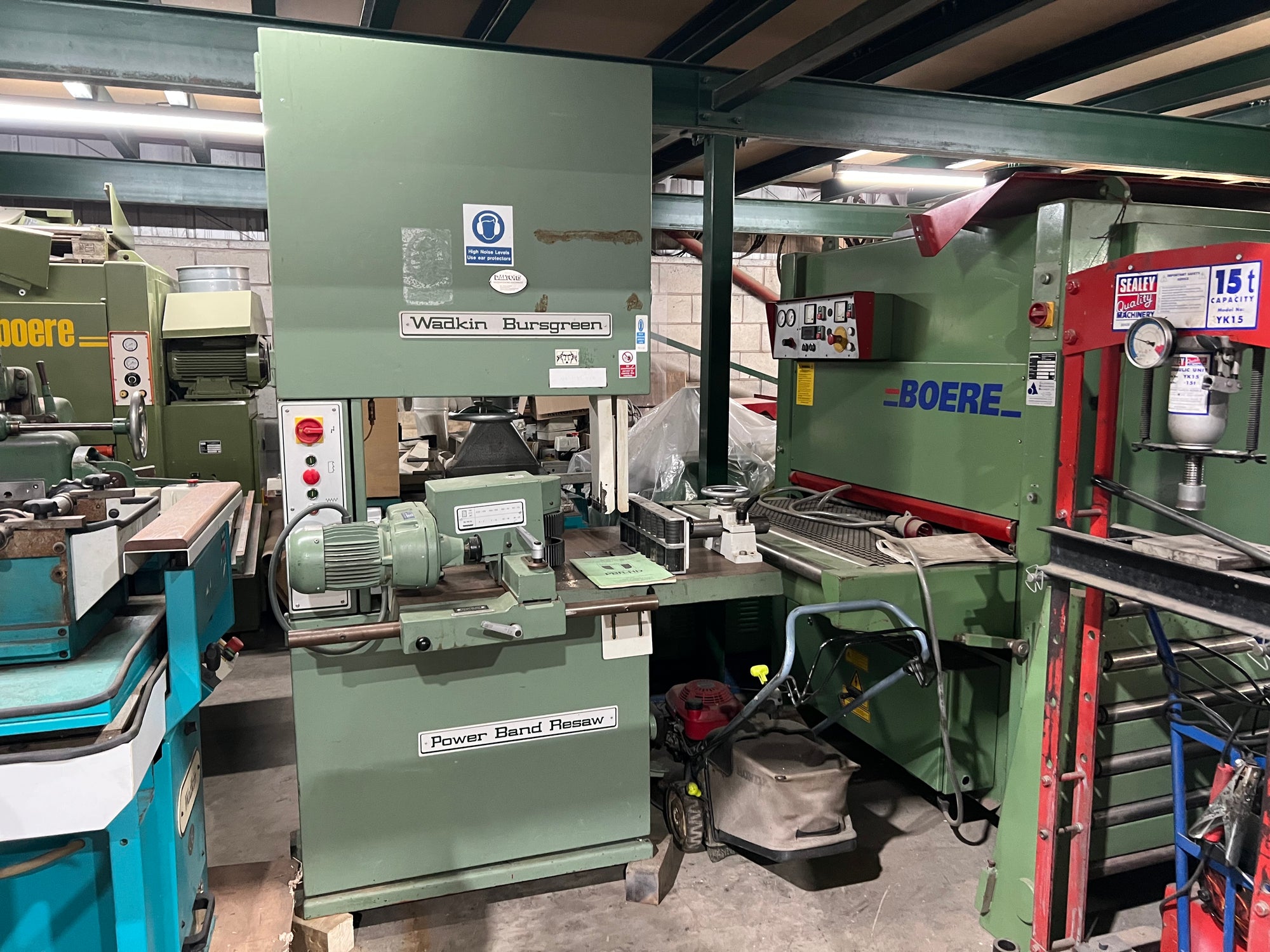 Wadkin PBR HD Band Resaw