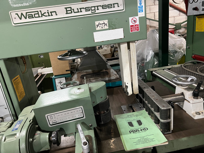 Wadkin PBR HD Band Resaw