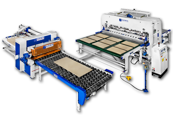 Orma Throughfeed Press Line